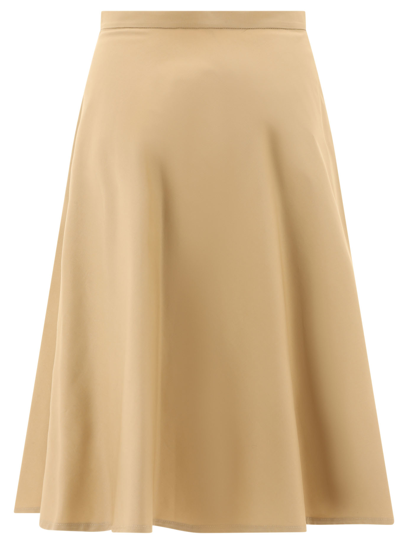 F.IT Beige A-line skirt